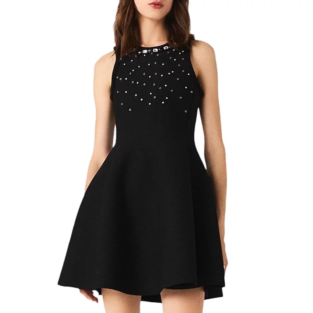 Ruxel Embellished Skater Dress